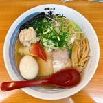 北寄貝出汁ラーメン(中華そば 半ざわ)