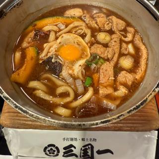 ほうとう風鍋うどん(三国一 西口店)