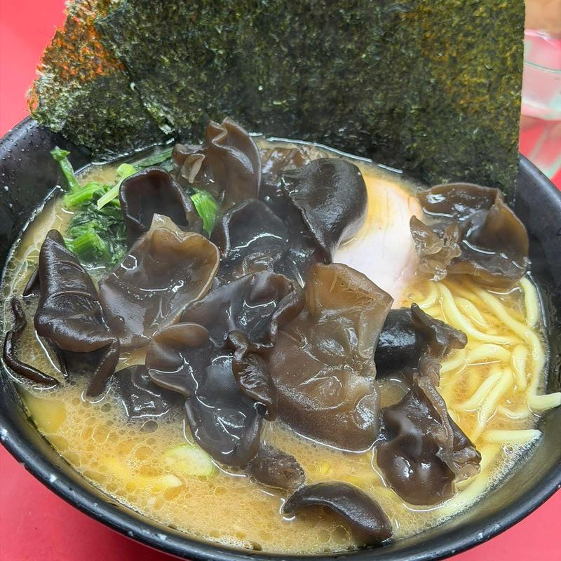 ラーメン キクラゲ(杉田家)