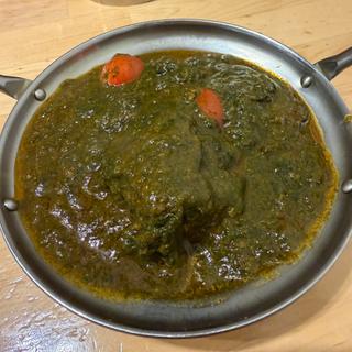 ほうれん草チキンカレー