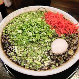 黒にんにらラーメン＋味玉(のげら～ )