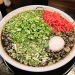 黒にんにらラーメン＋味玉