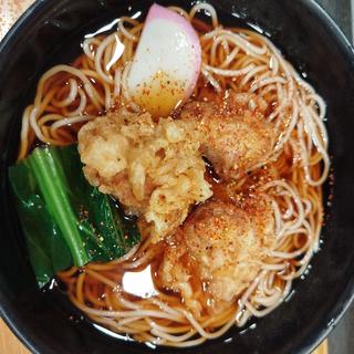 唐揚げそば
