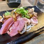 黒さつま鶏　鳥刺し(七輪炭火焼しみず｜清水精肉店)