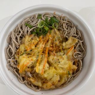 野菜かき揚げそば