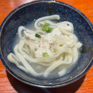 お通し 沖縄そば(居酒屋 又吉商店)