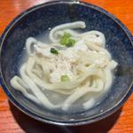 お通し　沖縄そば(居酒屋 又吉商店)