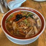 五目醤油麺(広東麺)ランチ(紅虎餃子房 汐留シティーセンター店)