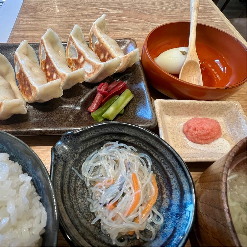 究極の餃子定食(肉汁餃子のダンダダン 東神奈川店)