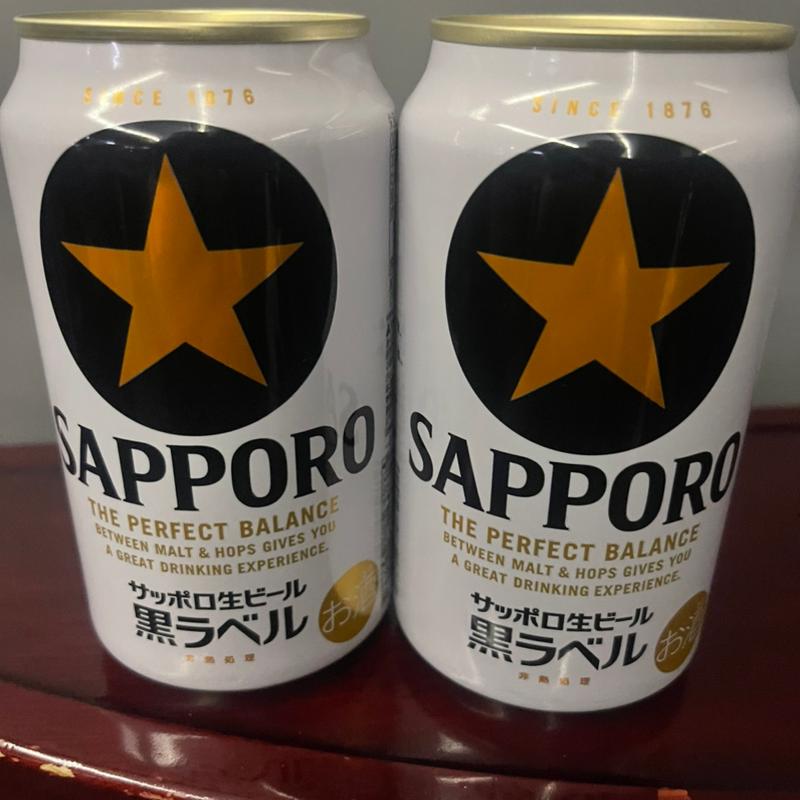 サッポロ黒ラベル　350㎖(ファミリーマート 博多駅筑紫口店)