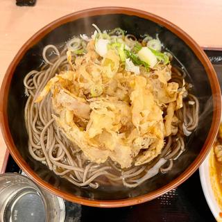 特大かき揚げそば