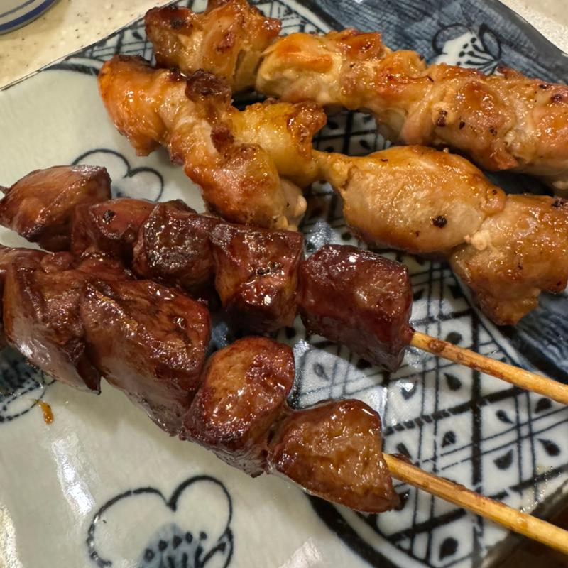 レバー串ともも串(とりさだ)