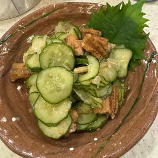 穴子ときゅうりの酢の物