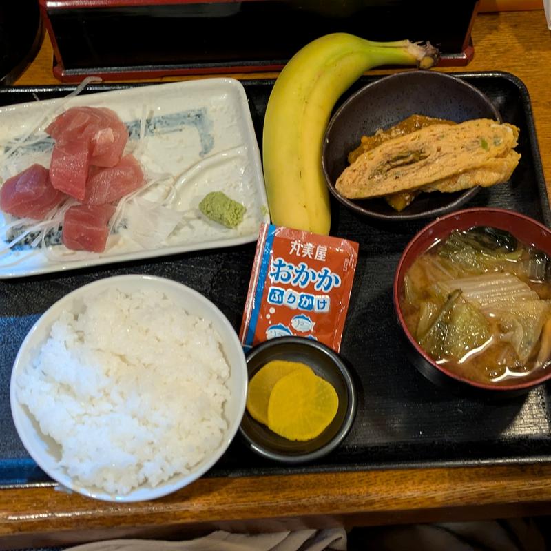 マグロぶつ刺し定食(木むら )