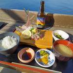 あじたたき定食(魚見亭)