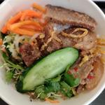 豚焼肉の汁なし麺