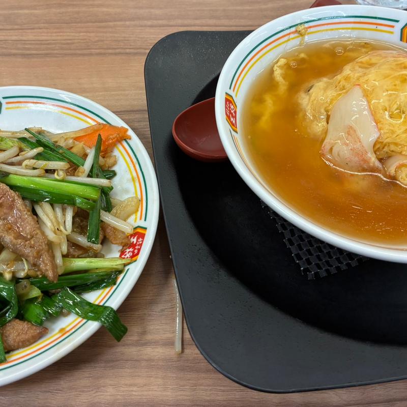 本日の2品(餃子の王将 国道草津店)