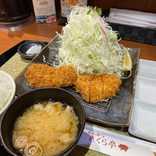 チキンかつ定食(とんかつ さくら亭 エキマルシェ大阪店)