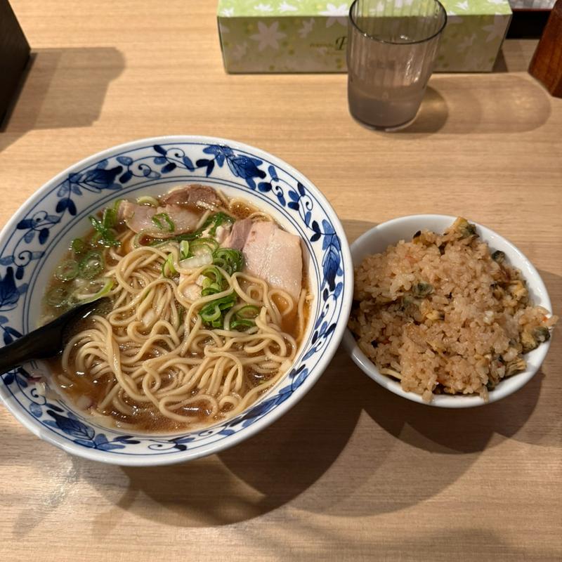 貝出汁らぁ麺醤油　貝めし小(貝出汁らぁ麺海美風 浅草店)