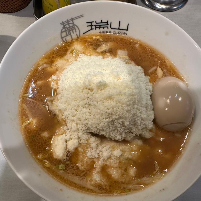 チーズ味噌タンメン(中華蕎麦 瑞山)