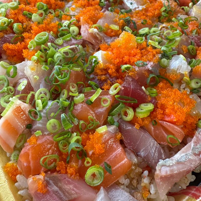 海鮮ちらし寿司(スーパーセンタートライアル三股店)