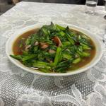 小松菜炒め(いづみ亭)