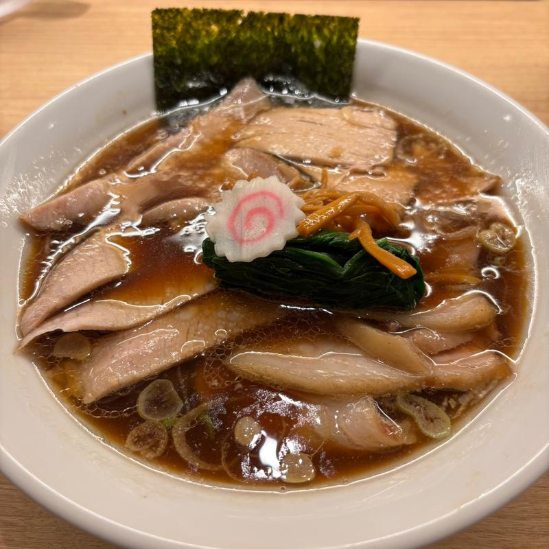 醤油チャーシューメン(長岡食堂　東京ラーメン横丁店)
