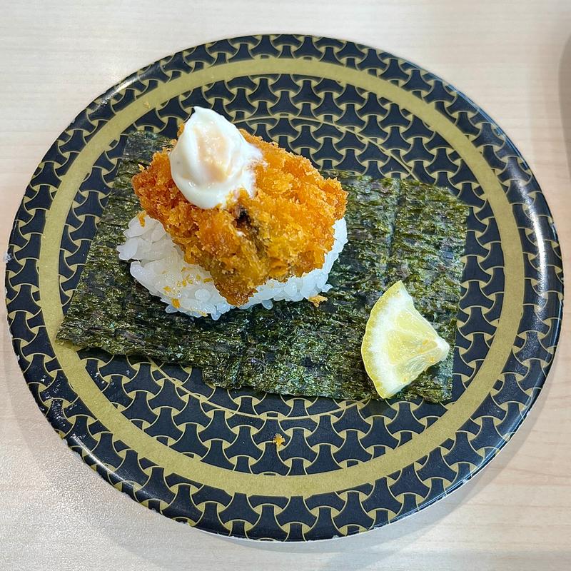 牡蠣のフライつつみ(はま寿司春日井大和通店)