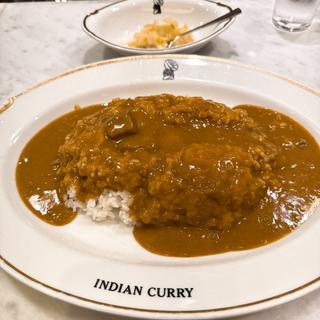インディアンカレー　ルー大盛り　卵