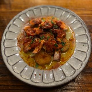 タコと熟成じゃがいものガリシア風(スペメシ Leon)