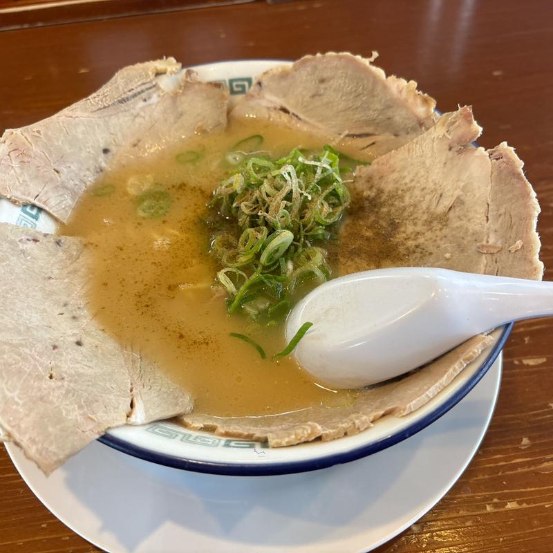 チャーシューラーメン(武蔵ラーメン 大牟田店)