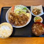 豚しょうが焼き定食
