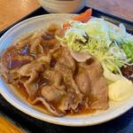 豚しょうが焼き定食(味の八珍亭)