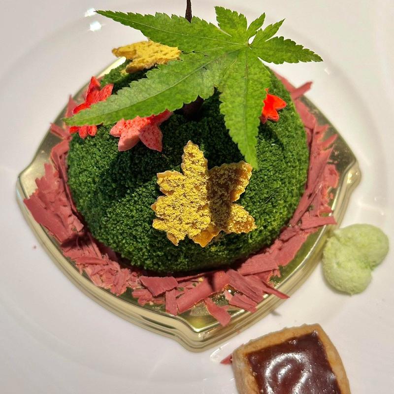 苔玉ケーキ(キョウ カフェ ギオン サカイ 新町店 （Kyo Cafe GION SAKAI）)