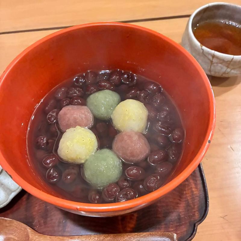 ぜんざい(萬御菓子誂処 樫舎 （よろずおんかしあつらえどころ かしや）)