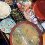 刺し身13種類(刺し身DX定食)