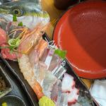 刺し身13種類(刺し身DX定食)(和処魚笑〜ととえ〜)