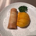 広東風揚げ点心二品(中国飯店 倶楽湾)