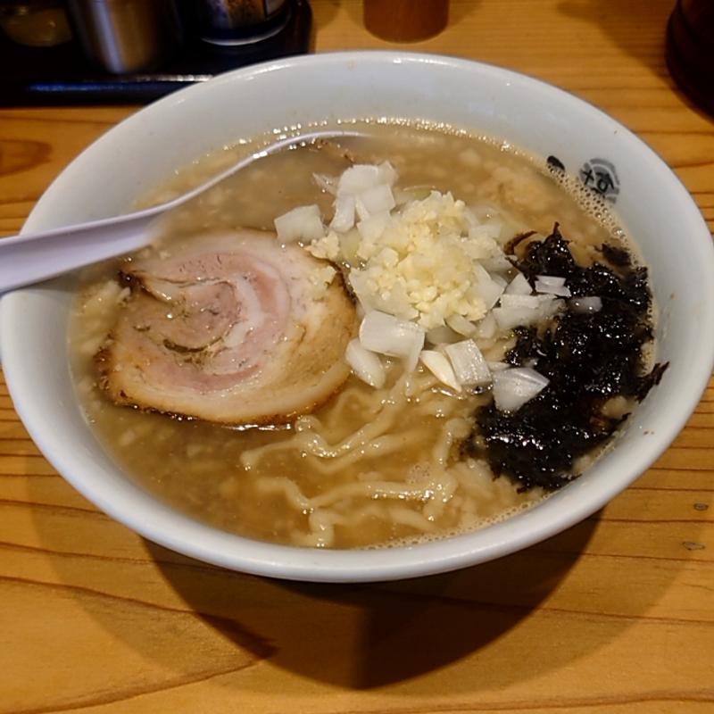 背脂煮干しらーめん(ひるがお 人形町店)