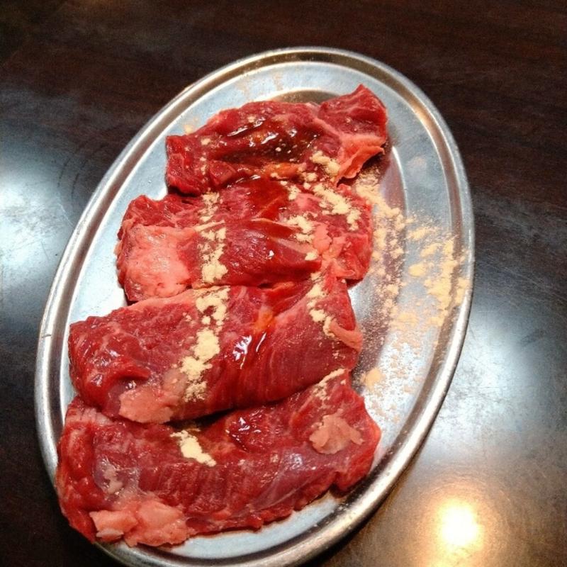 ハラミ(炭火焼肉ホルモンやまと西新店)