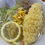 生姜ラーメン エビ天(ゑびすや)