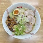 塩チャーシュー麺 中盛 1.5玉(らーめん弥七)