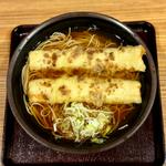 ちくわ天そば(そば処 はまなす)