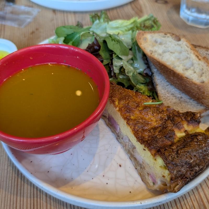 キッシュランチ(Le Pain Quotidien ル・パン・コティディアン 芝公園店)
