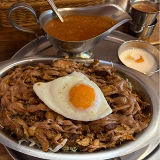 チキンケバブキーマライス定食(インド定食ターリー屋 神田西口店)