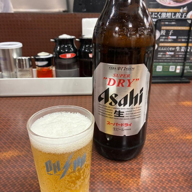 大瓶ビール(餃子の王将 草津駅前店 （ギョウザノオウショウ）)