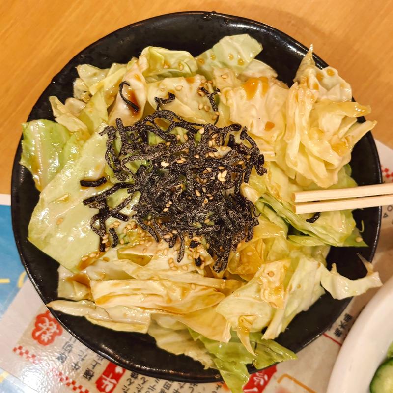 塩こんぶキャベツ(牛タン専門店 小山牛たん せい)