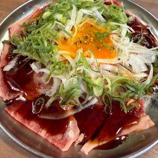 呑めるA4和牛ユッケ