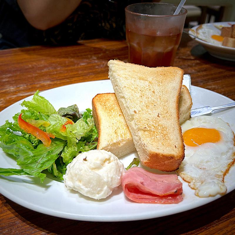 ベーコンエッグトーストプレート(ニューヨークキッチン エスパル仙台 （NEW YORK KITCHEN）)