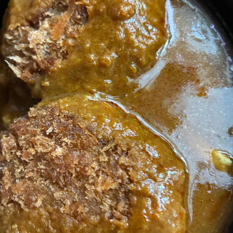 メンチカツカレー(セイコーマート ニッセイ札幌ビル店)